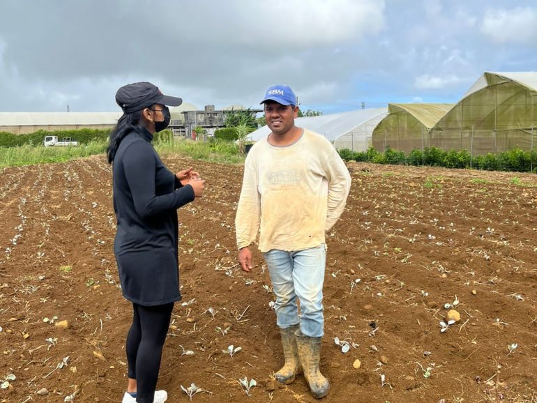 Desan lor terin : L’équipe de Smart Agriculture au plus près des bénéficiaires